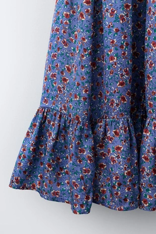 Платье с цветочным принтом- Заказать в России