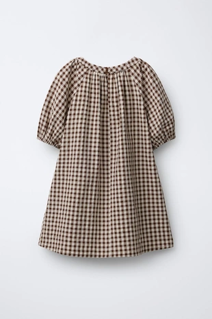 Платье в клетку- Заказать в России