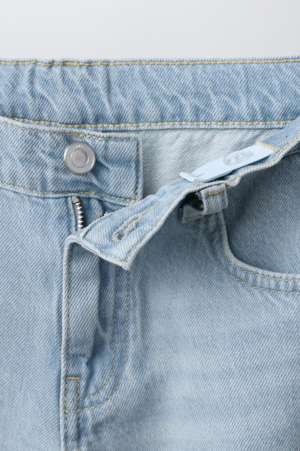 ДЖИНСЫ WIDE LEG СО ЗВЕЗДАМИ