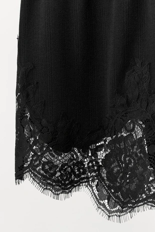 Перфорированные шорты с кружевом- Заказать в России