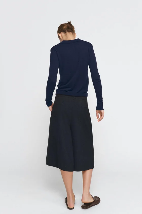 ШОРТЫ В ПОЛОСКУ С ЗАЩИПАМИ — коллекция Zara «ZW»