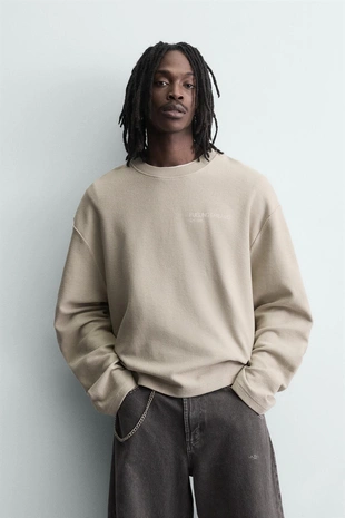 Толстовка с узором и принтами- Заказать в России