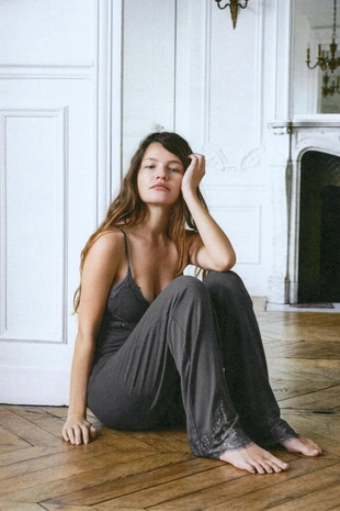 Брюки POINTELLE с кружевом- Заказать в России