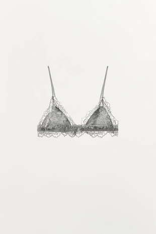 Ажурный бралетт с кружевом- Заказать в России