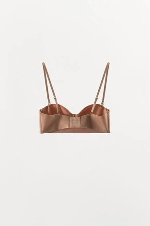 Бюстгальтер на косточках с полиамидом