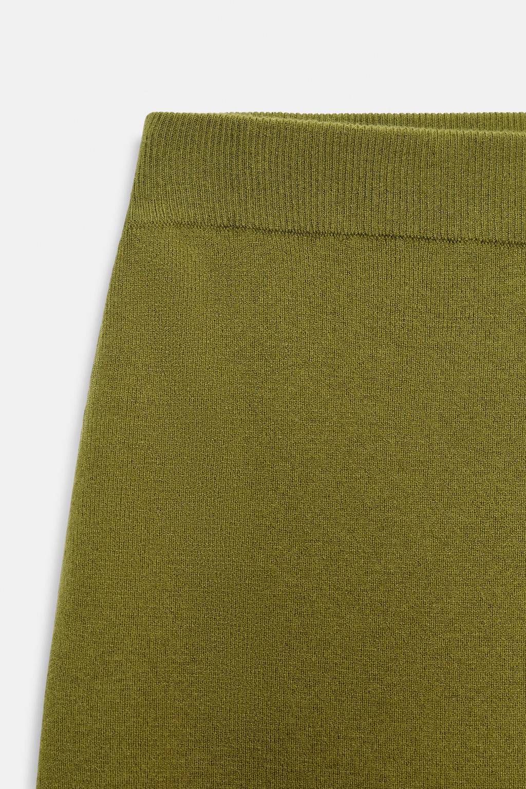 ТРИКОТАЖНАЯ ЮБКА МИДИ