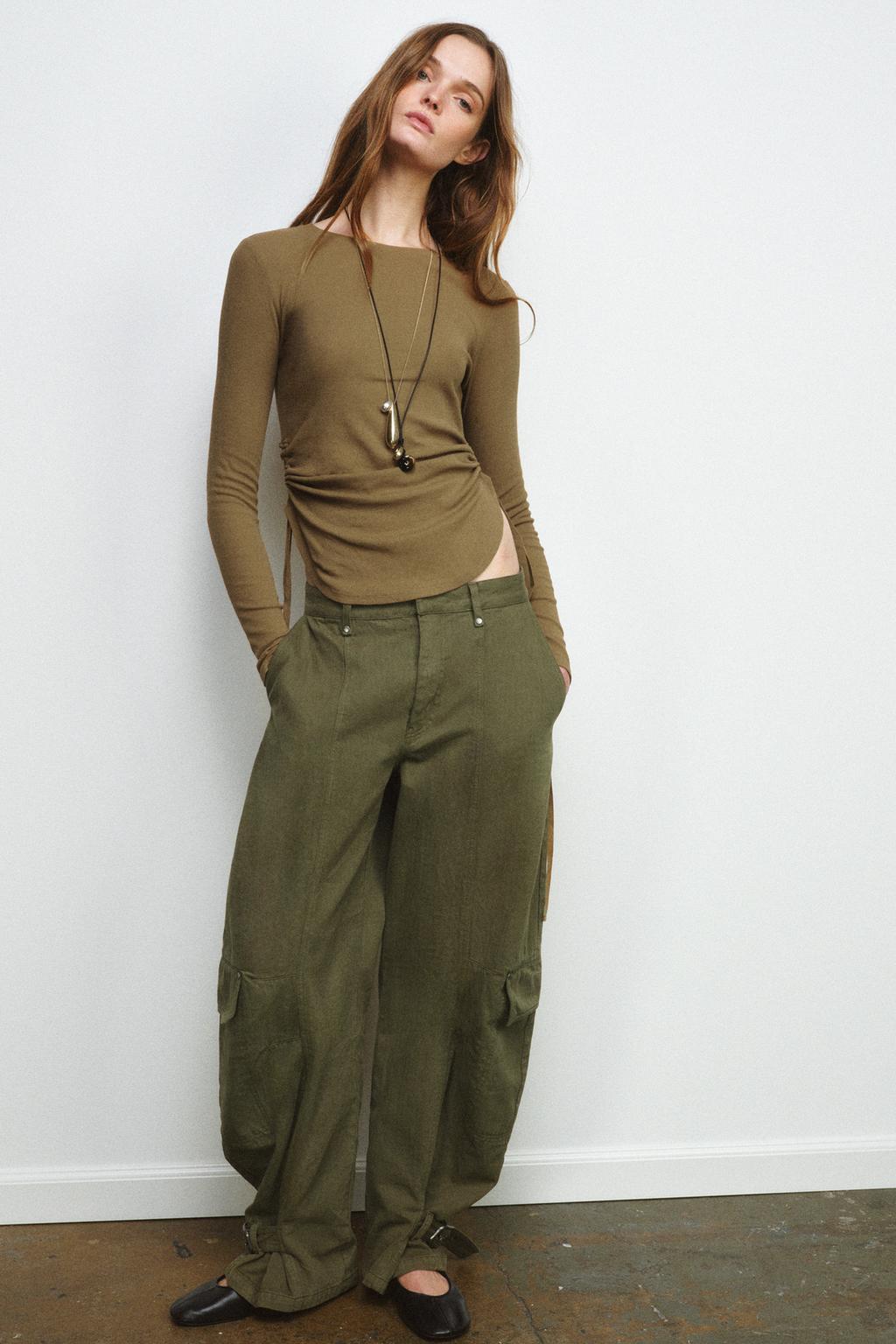 ФУТБОЛКА В СТИЛЕ РУСТИК СО ШНУРОВКОЙ