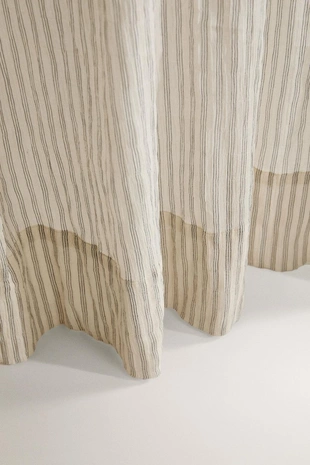 Занавеска из полосатого муслина- Заказать в России