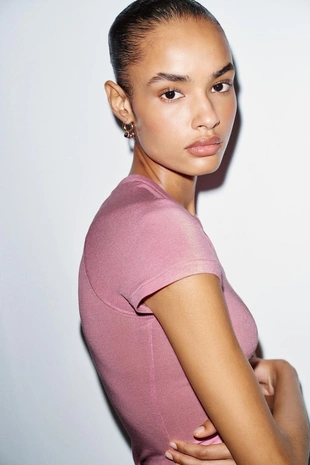 Футболка с короткими рукавами реглан- Заказать в России