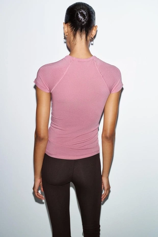 Футболка с короткими рукавами реглан- Заказать в России