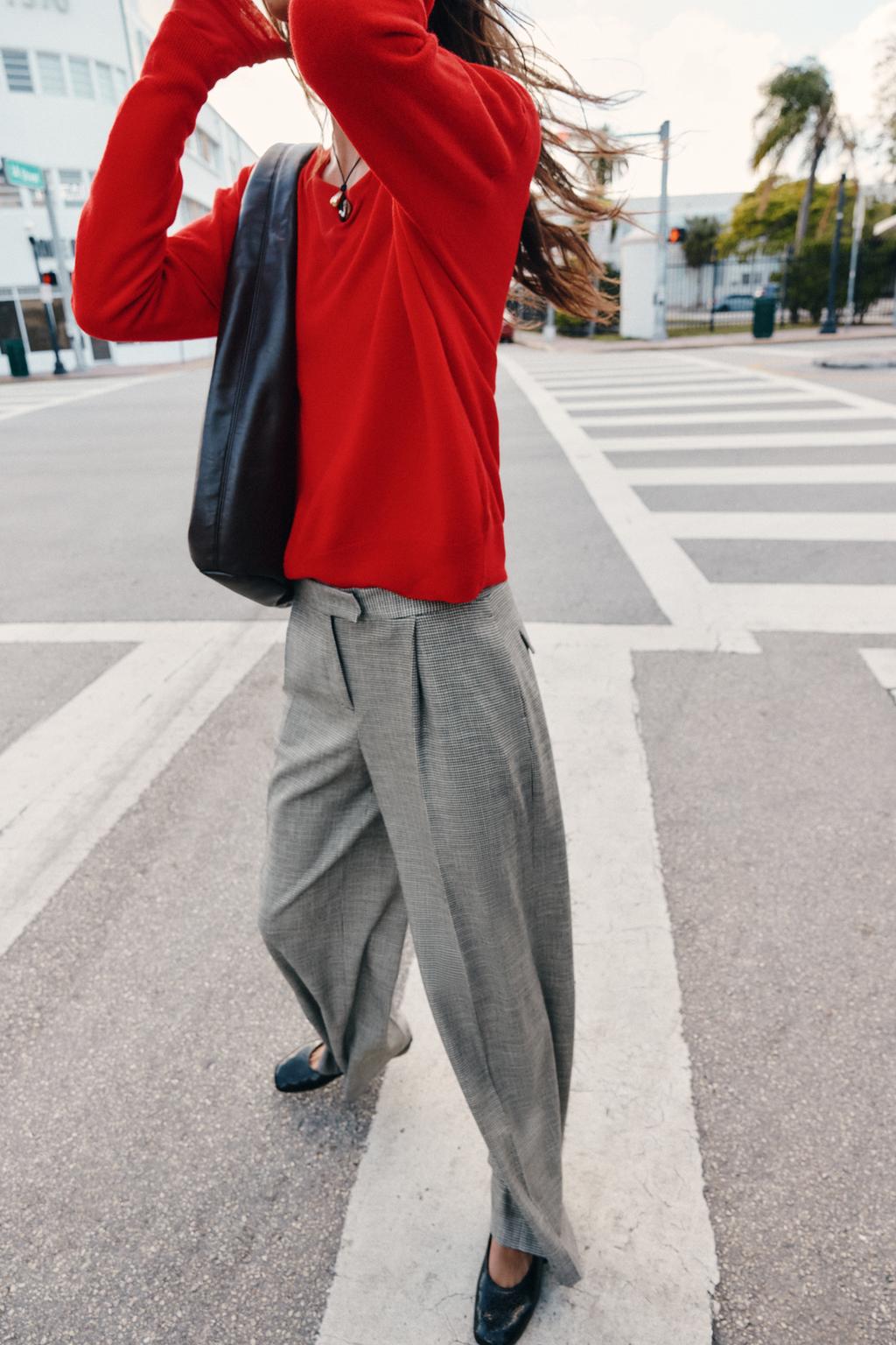 ШИРОКИЕ БРЮКИ «ГУСИНАЯ ЛАПКА»