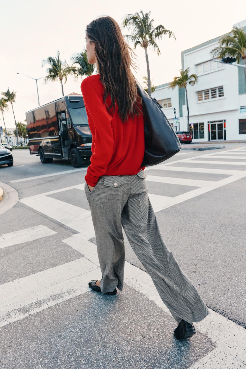 ШИРОКИЕ БРЮКИ «ГУСИНАЯ ЛАПКА»