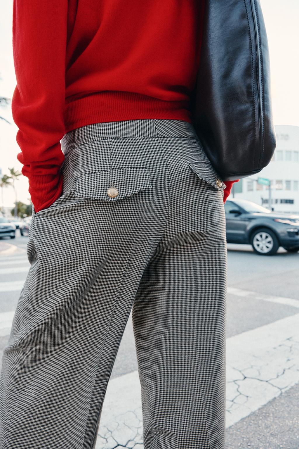 ШИРОКИЕ БРЮКИ «ГУСИНАЯ ЛАПКА»