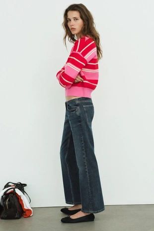 Трикотажное поло в полоску- Заказать в России