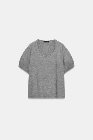 Свободный свитер из трикотажа- Заказать в России