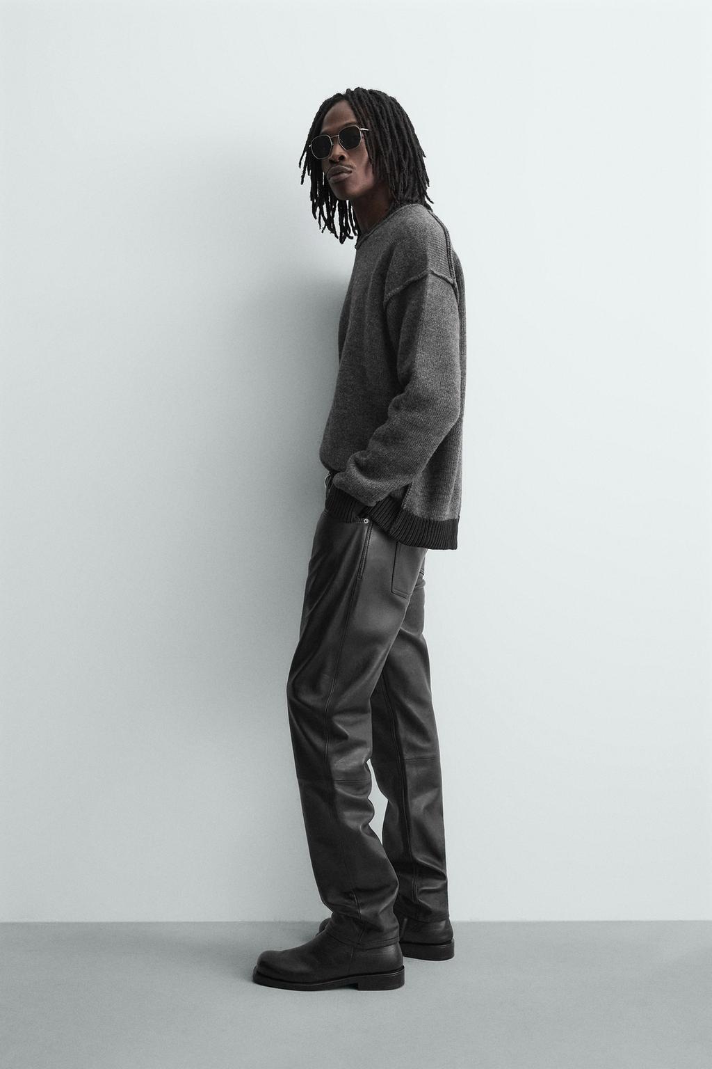 ДЖЕМПЕР С КОНТРАСТНЫМИ ШВАМИ