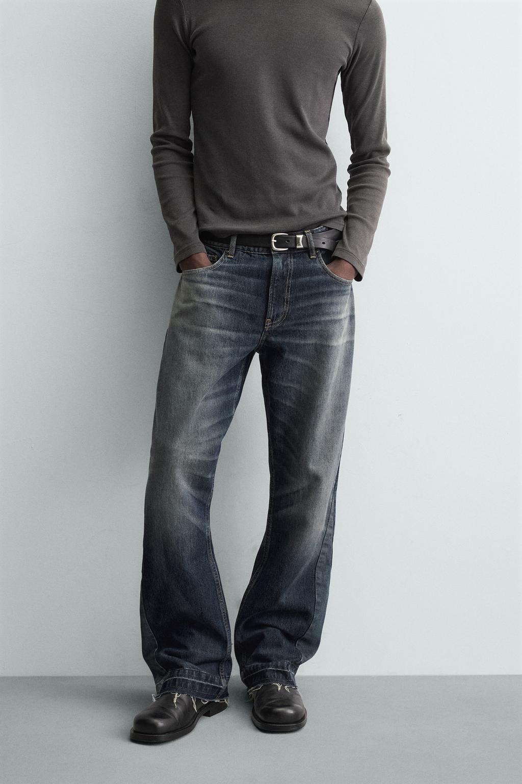 ДЖИНСЫ FLARE FIT СТРУКТУРНЫЕ