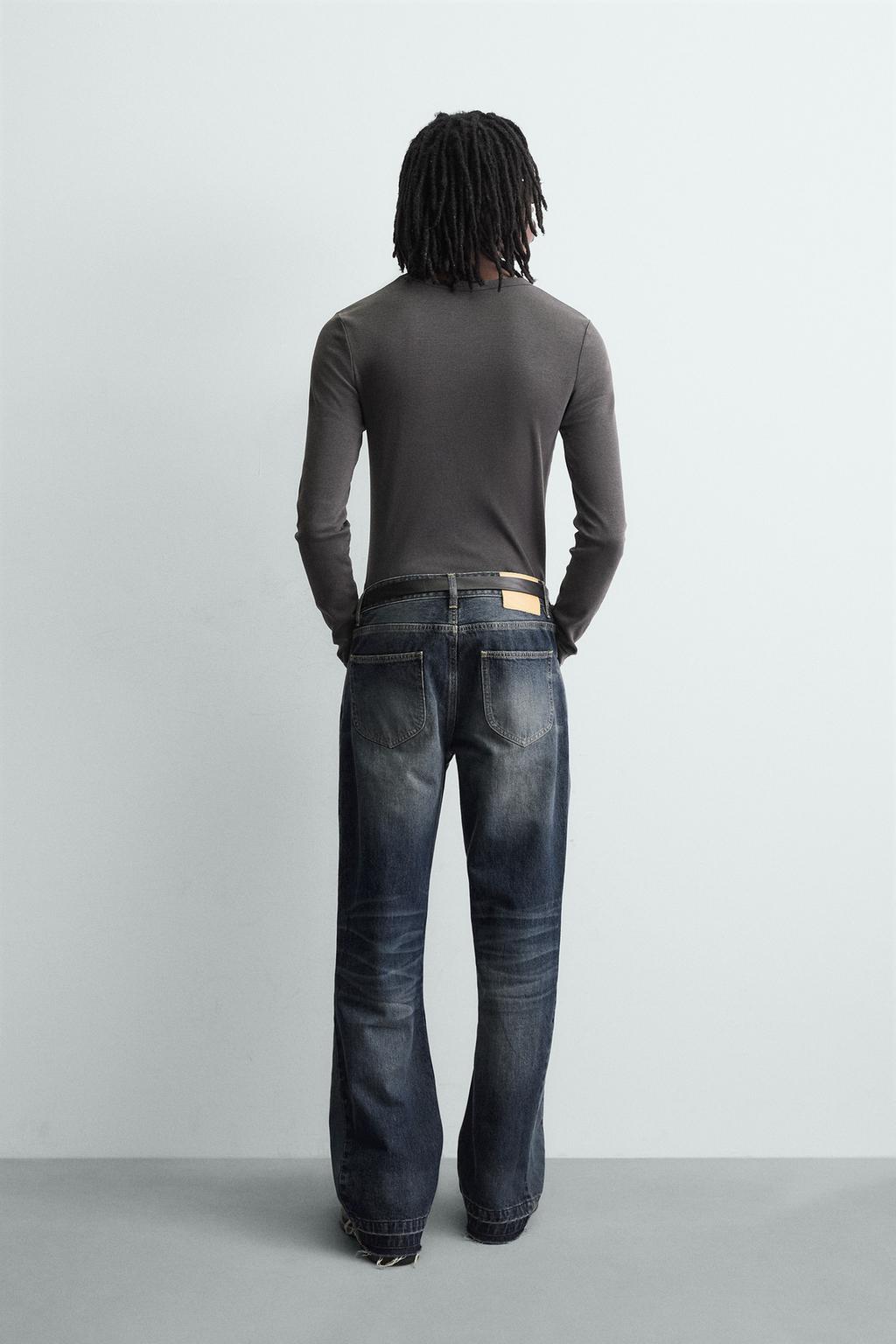 ДЖИНСЫ FLARE FIT СТРУКТУРНЫЕ