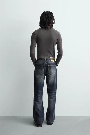 Джинсы FLARE FIT структурные- Заказать в России