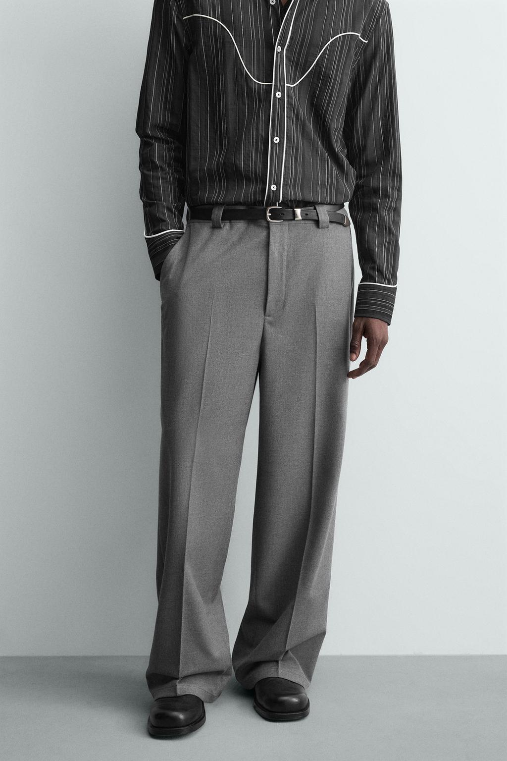 СТРУЯЩИЕСЯ БРЮКИ WIDE FIT