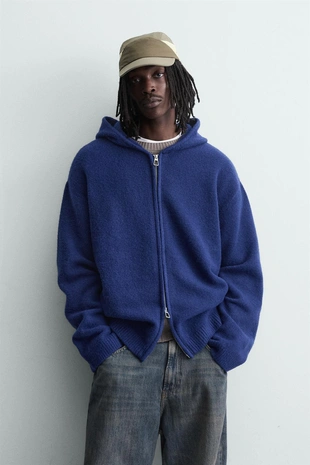 Кардиган с капюшоном