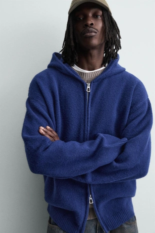 Кардиган с капюшоном- Заказать в России