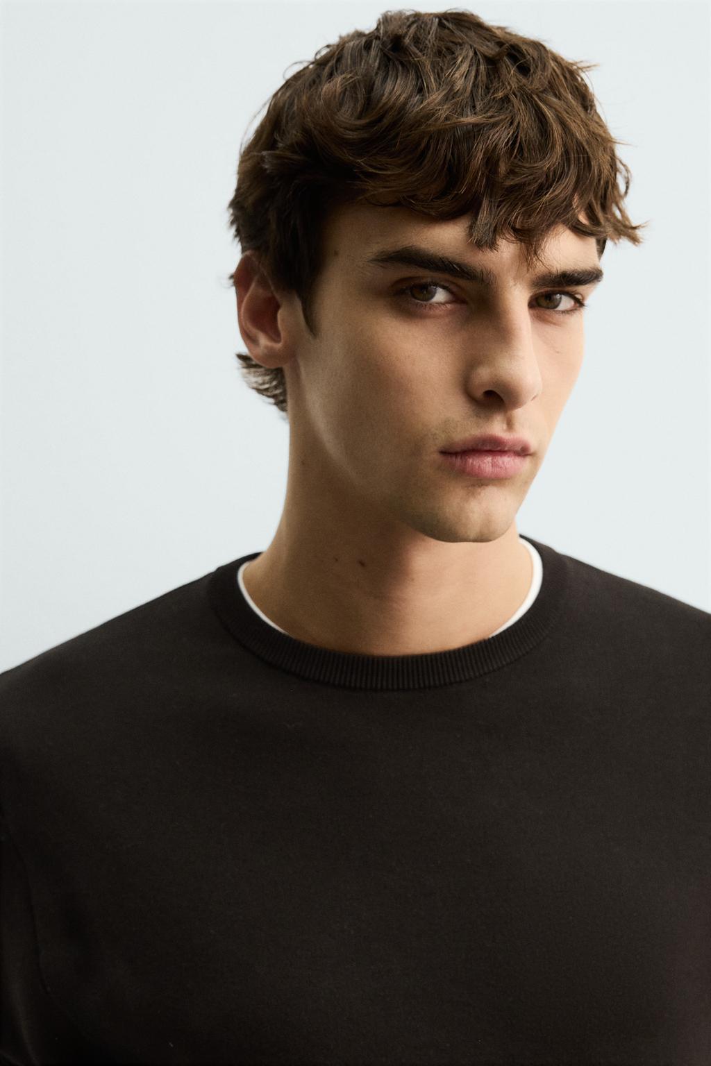 ДЖЕМПЕР КЛАССИЧЕСКОГО КРОЯ ИЗ ХЛОПКА