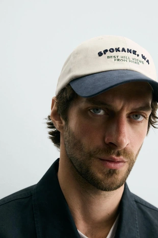 Кепка с вышитой надписью- Заказать в России