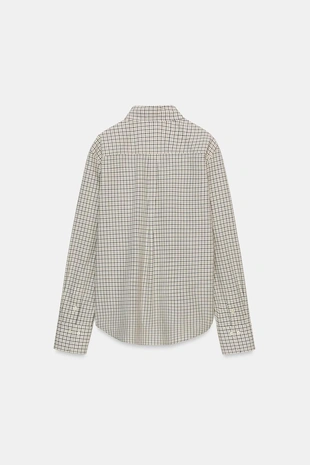 Рубашка в клетку ZW COLLECTION- Заказать в России