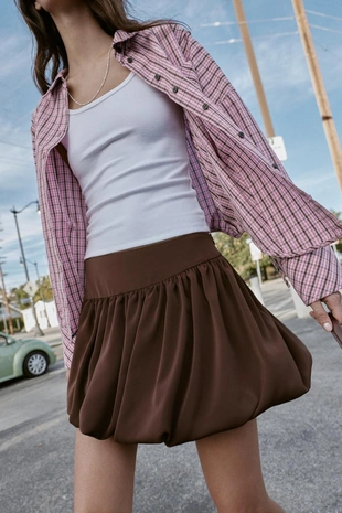 Мини-юбка-баллон- Заказать в России