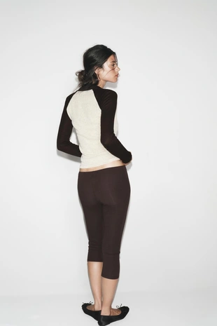 Хлопковые брюки капри- Заказать в России