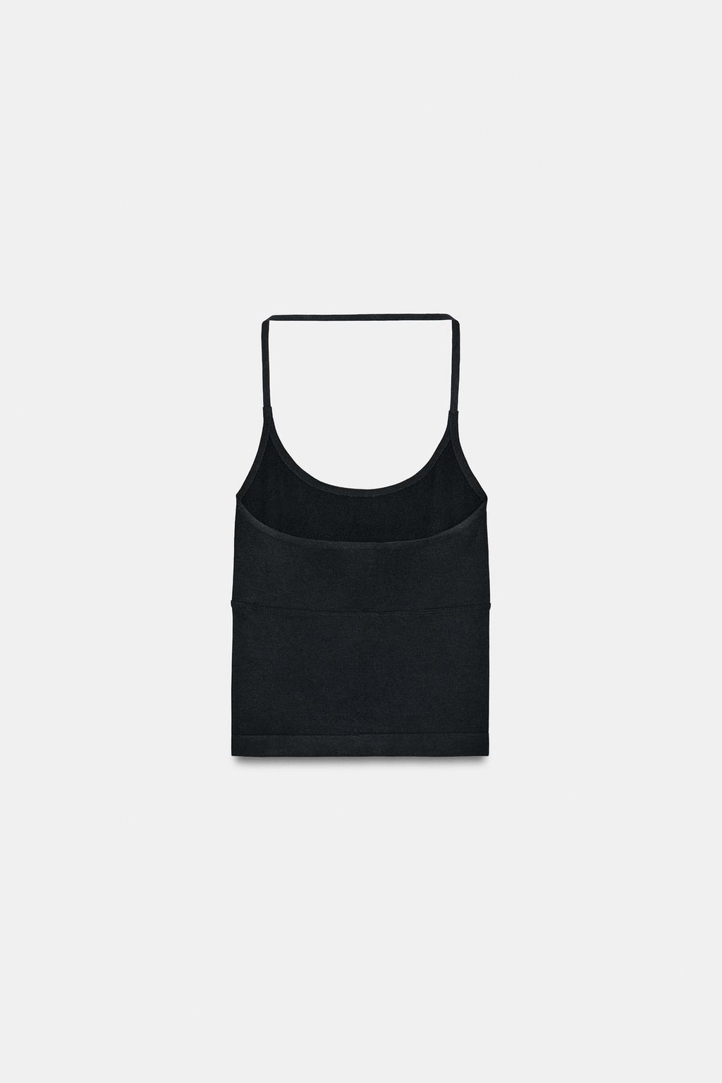 БЕСШОВНЫЙ ТОП С ГОРЛОВИНОЙ ХАЛТЕР