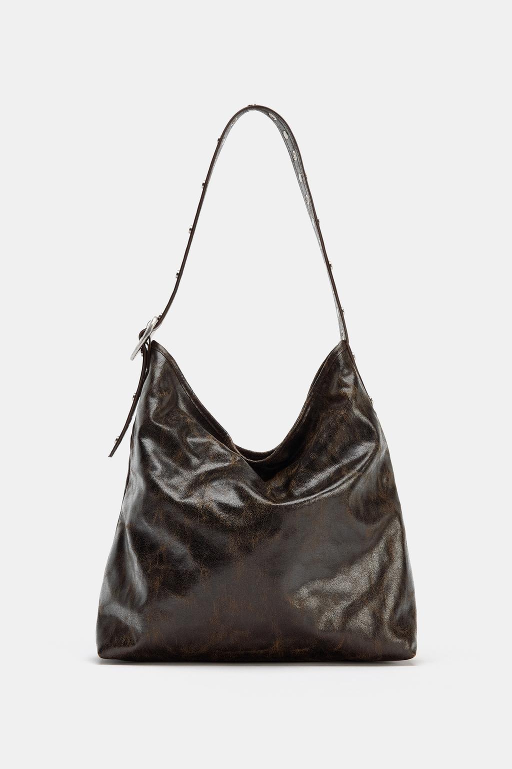 СУМКА-ШОПЕР С ЗАКЛЕПКАМИ