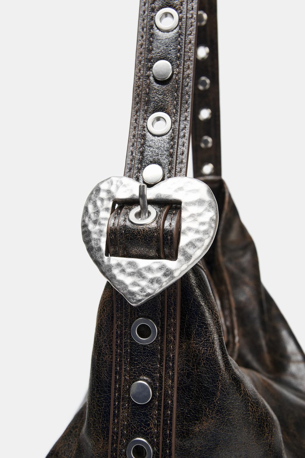 СУМКА-ШОПЕР С ЗАКЛЕПКАМИ