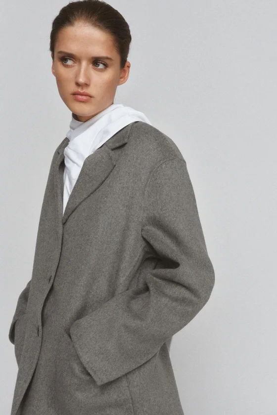 БЛЕЙЗЕР ИЗ СМЕСОВОЙ ШЕРСТИ — коллекция Zara «ZW»