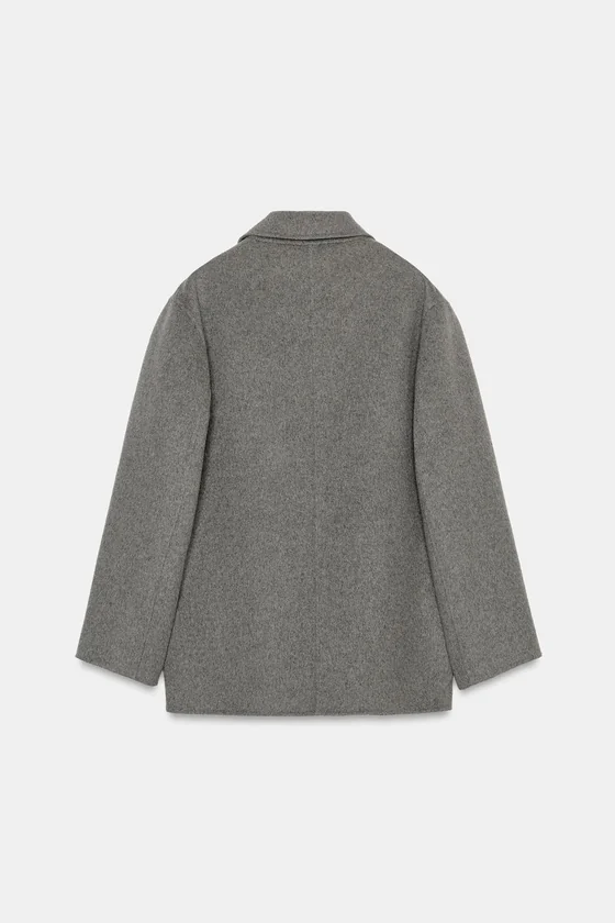 БЛЕЙЗЕР ИЗ СМЕСОВОЙ ШЕРСТИ — коллекция Zara «ZW»