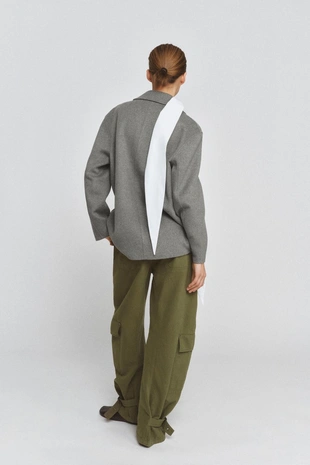 Блейзер из смесовой шерсти — ZW COLLECTION- Заказать в России