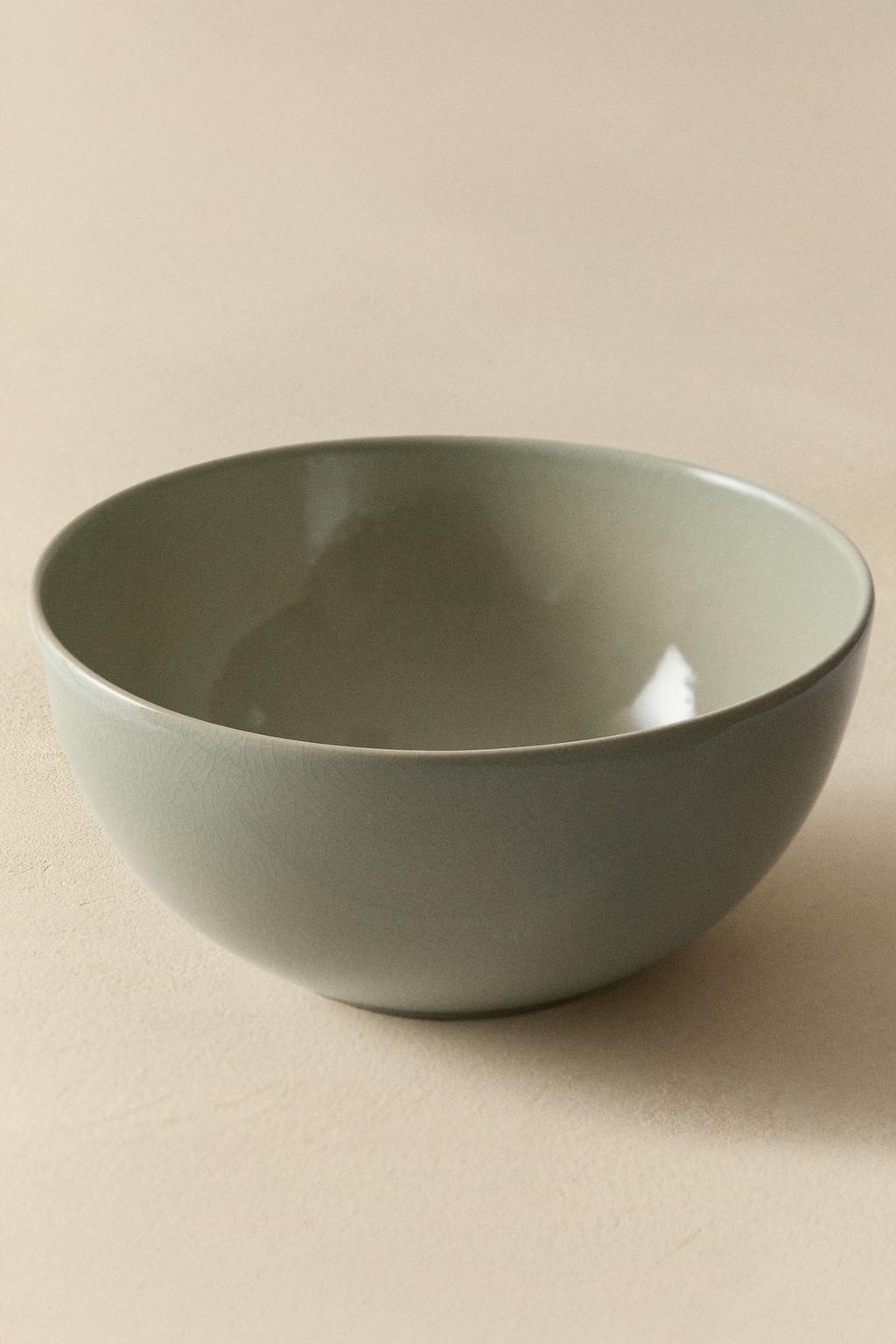 Эмалированная салатная пиала из каменной керамики