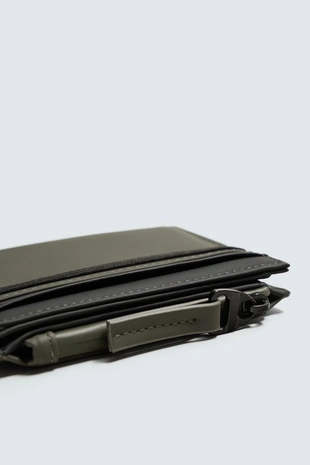 Прорезиненный кошелек с отделением для монет- Заказать в России