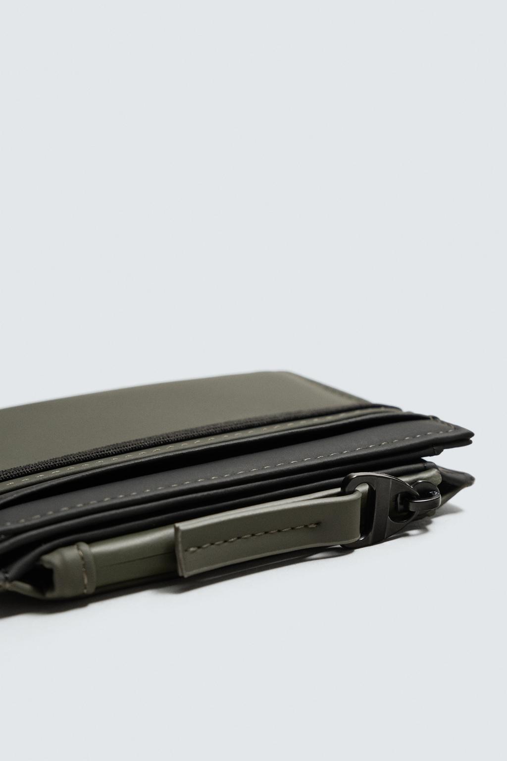 ПРОРЕЗИНЕННЫЙ КОШЕЛЕК С ОТДЕЛЕНИЕМ ДЛЯ МОНЕТ