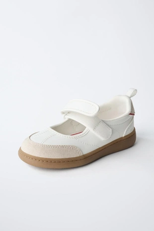 Ретро-балетки в спортивном стиле- Заказать в России