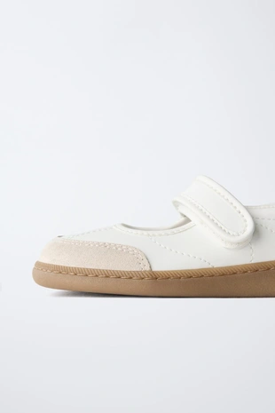 Ретро-балетки в спортивном стиле- Заказать в России