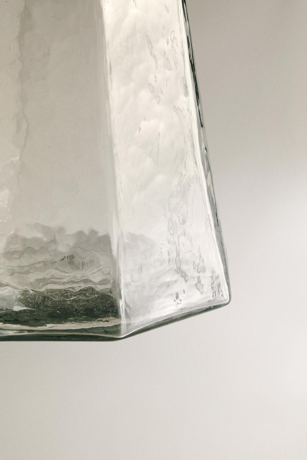 Ваза из фацетированного стекла