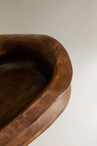 Декоративный деревянный лоток неправильной формы- Заказать в России