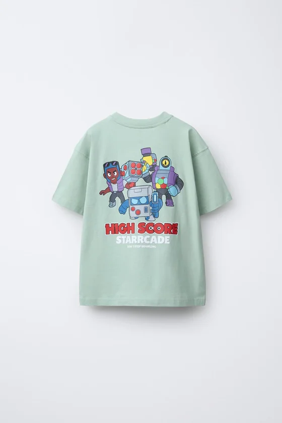 ФУТБОЛКА С ПРИНТОМ BRAWL STARS © SUPERCELL OY