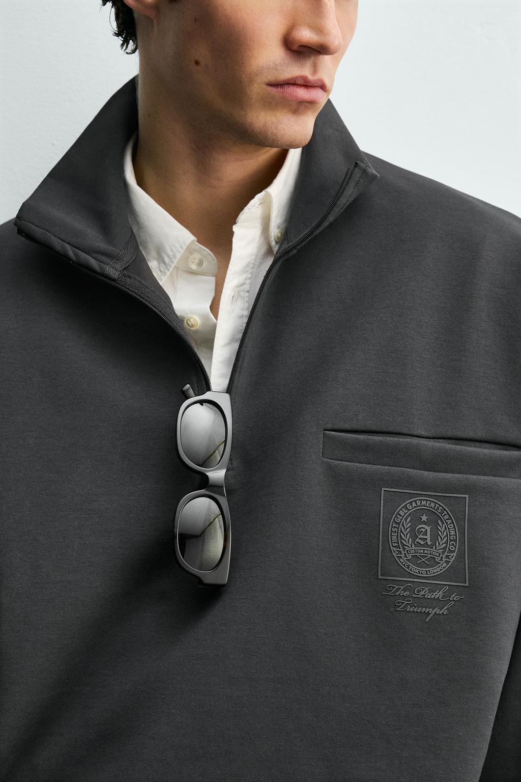 ТОЛСТОВКА С ПРИНТОМ ЩИТА