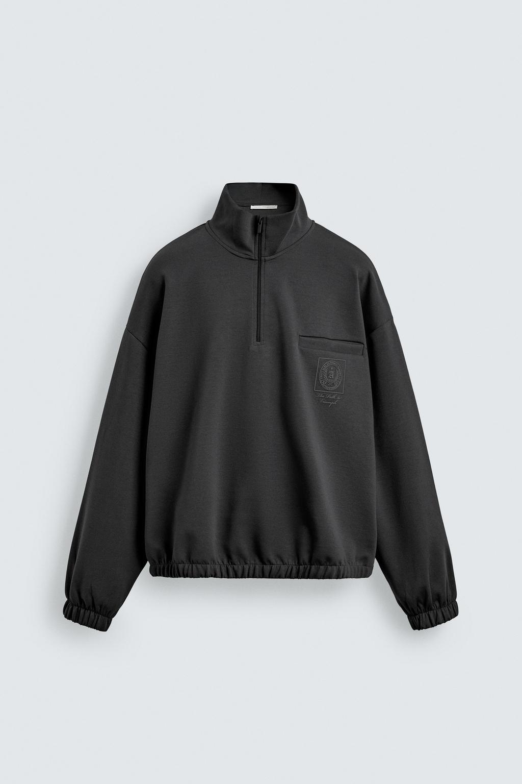 ТОЛСТОВКА С ПРИНТОМ ЩИТА