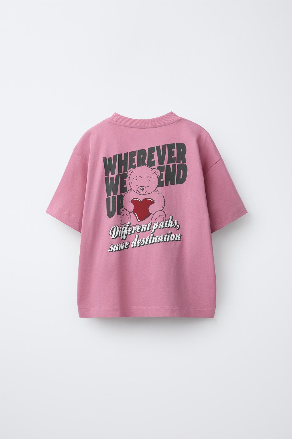 ФУТБОЛКА С ПРИНТОМ «СЕРДЕЧКИ»