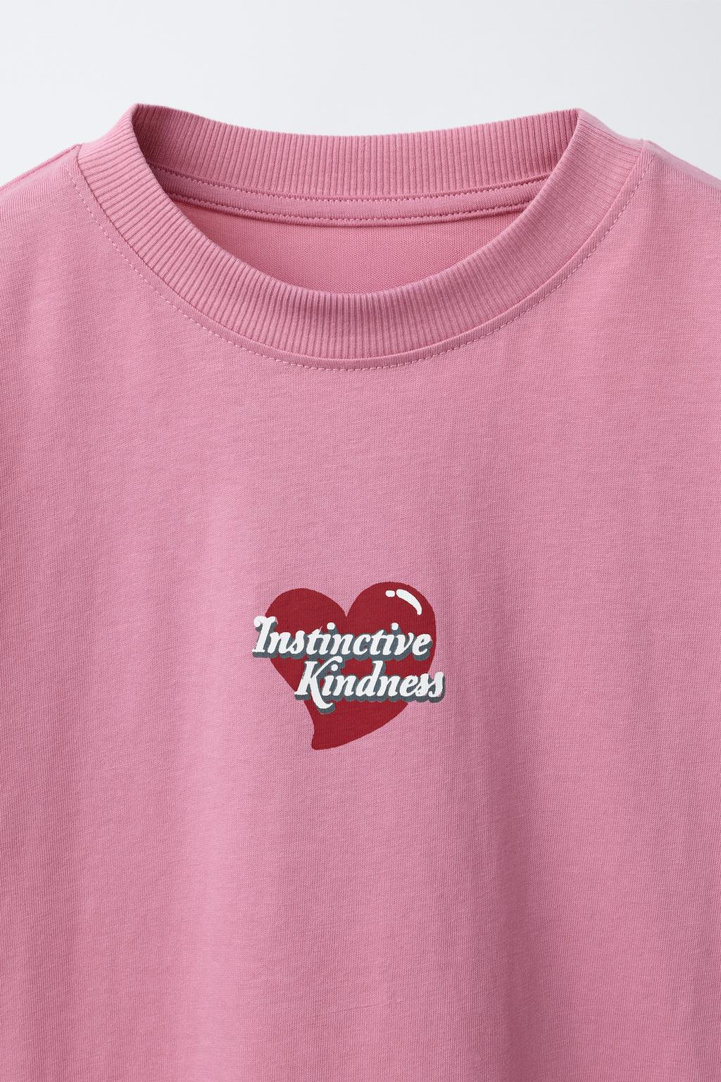 ФУТБОЛКА С ПРИНТОМ «СЕРДЕЧКИ»