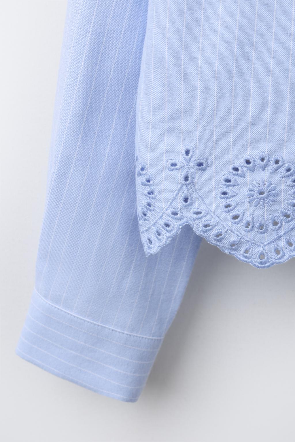 РУБАШКА SCHIFFLY С НИЖНИМ КРАЕМ